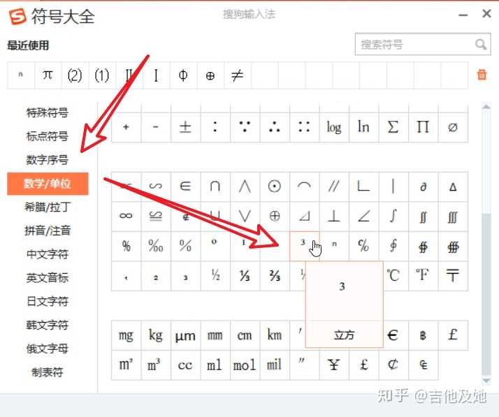 符号大全里有常见的平方,立方,n次方供你使用