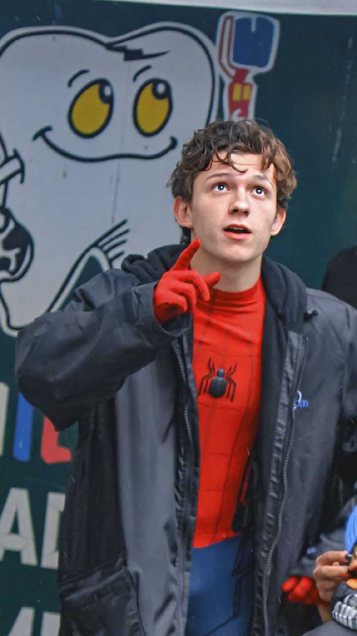 发一下你认为荷兰弟tomholland好看的照片