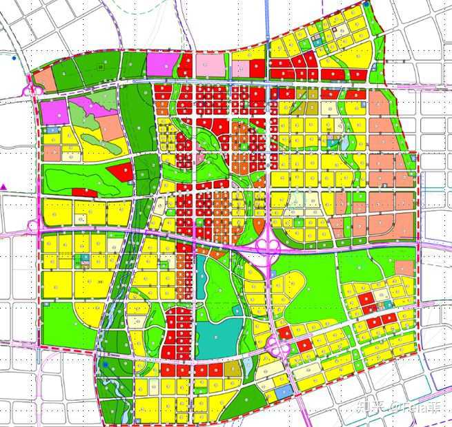 光谷中心城规划用地图