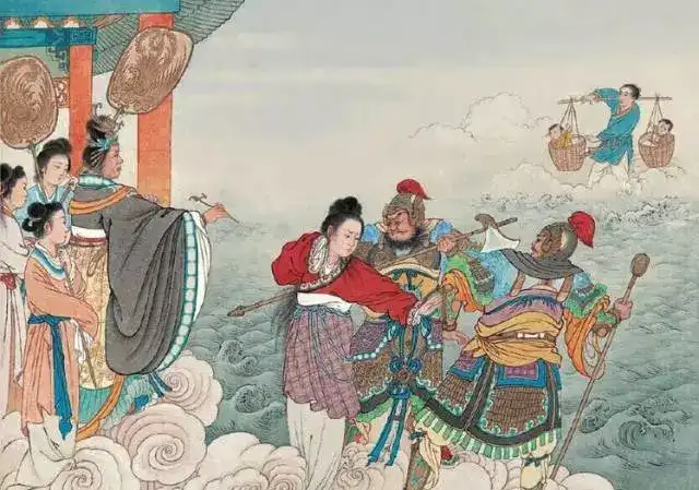 墨浪《牛郎织女》连环画