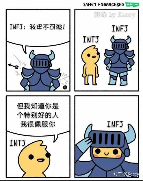 intj是如何看待infj的?