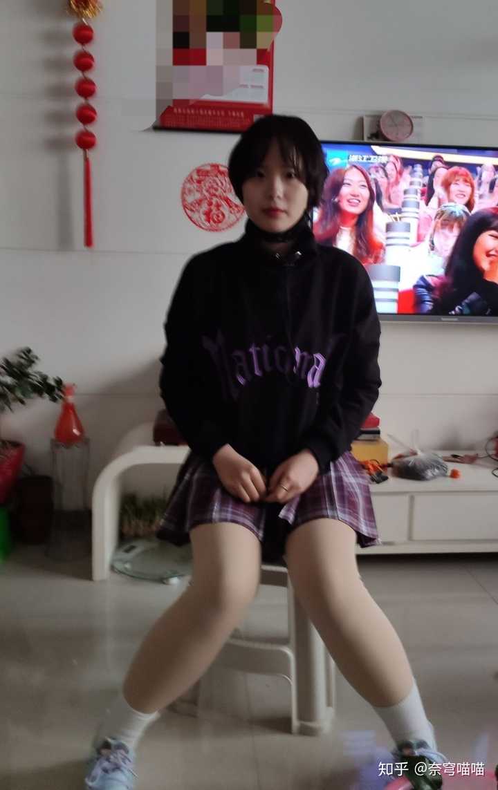 腿粗的女生可以穿jk制服嘛?