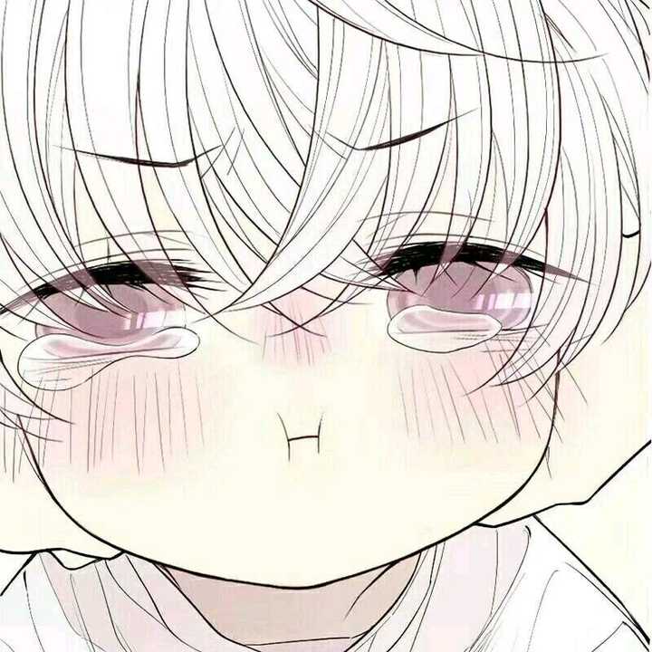 动漫虐心哭泣头像
