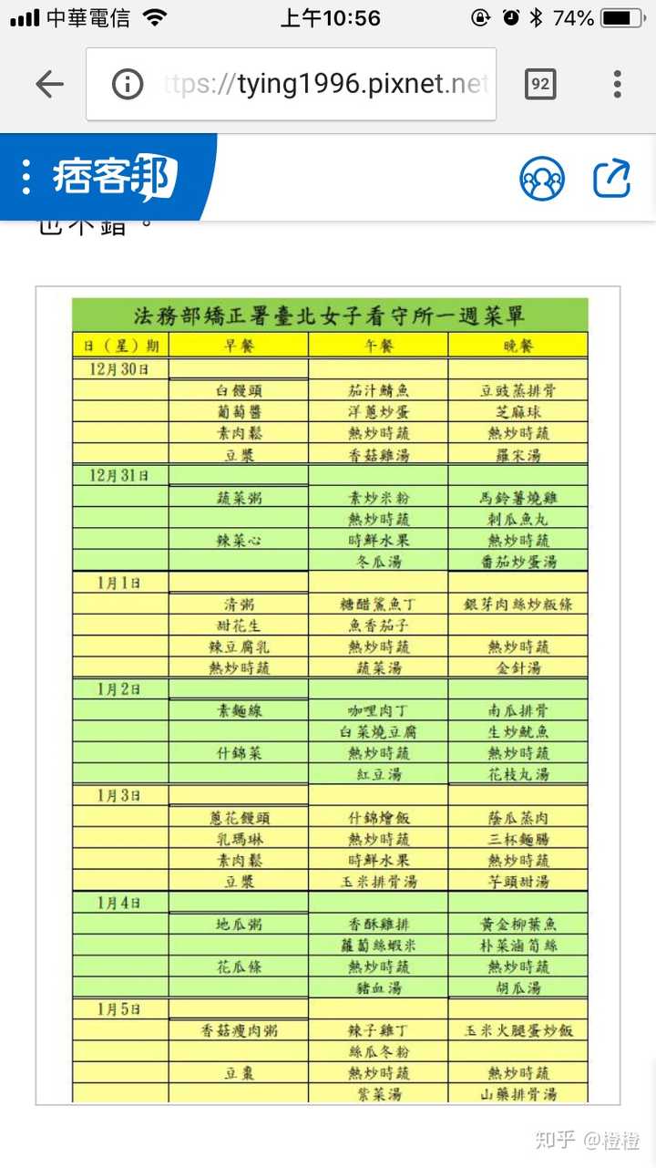 才能让坐监成为一趟美食之旅…… 下图是吴淑珍台中监狱牢饭 下图苗栗