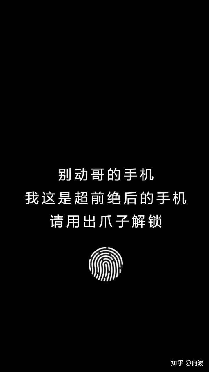 有没有哪些手机壁纸适合告诉别人不要偷窥我的手机?