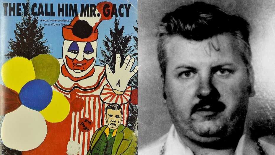 连环杀手 john wayne gacy 的小丑画作gacy 在等候执行死刑的14年里