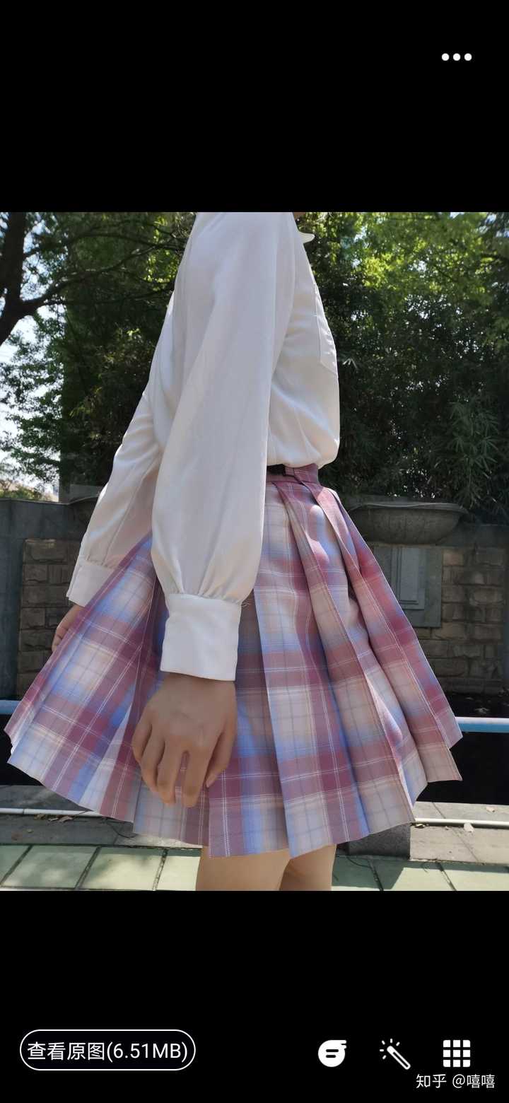 有什么绝美的蓝粉格jk裙推荐?
