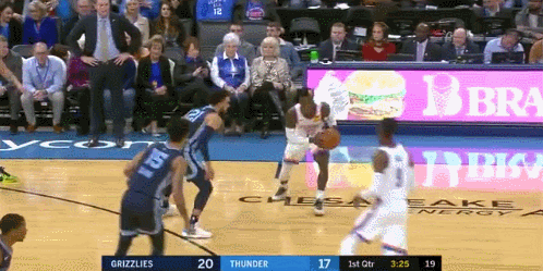 nba 19-20 赛季雷霆 126:122 灰熊,如何评价这场比赛?