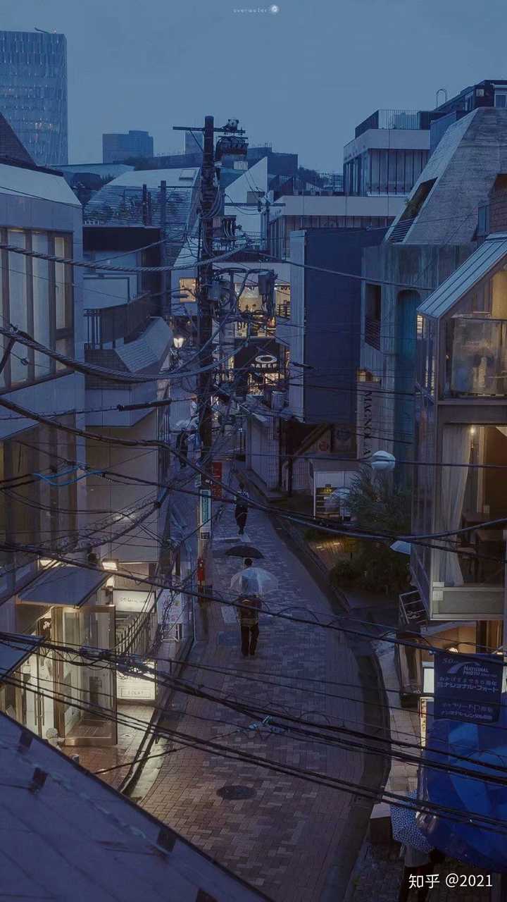 有哪些以日本的街道或者风景为背景的手机壁纸?