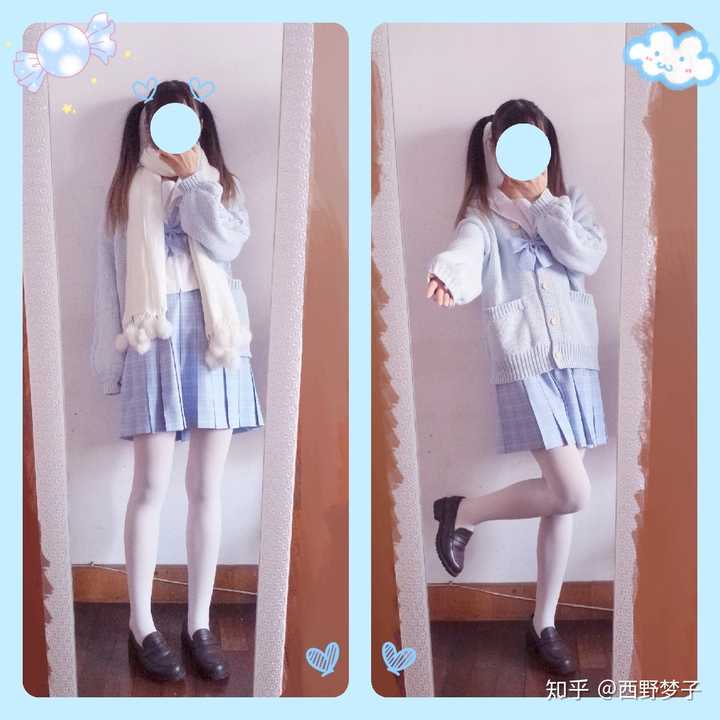 不论长相,什么身材或体型的女生穿jk制服好看?能给出照片吗?
