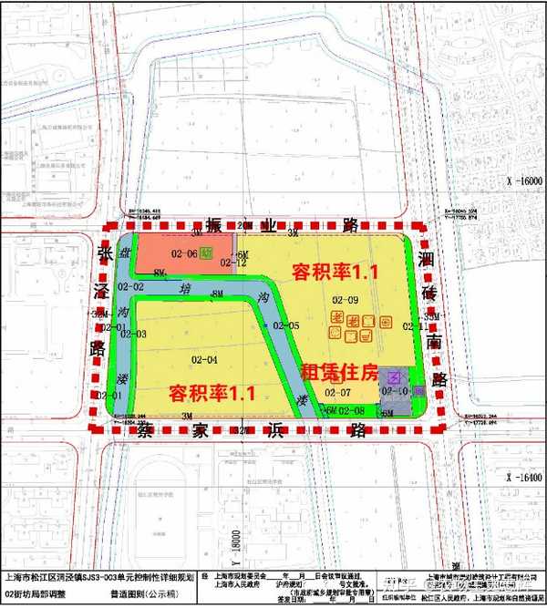 松江长三角g60科创走廊西侧洞泾镇这个区域规划出炉