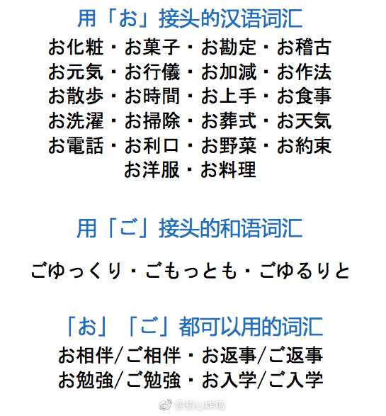 日语可以在任意名词前面加上「ご」或「お」吗?