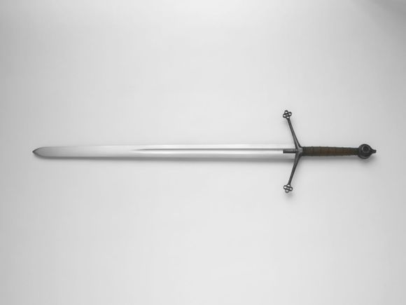 斩剑之劈砍,骑士剑之突刺,即可双手使用,又可单手使用,是欧洲最具代表
