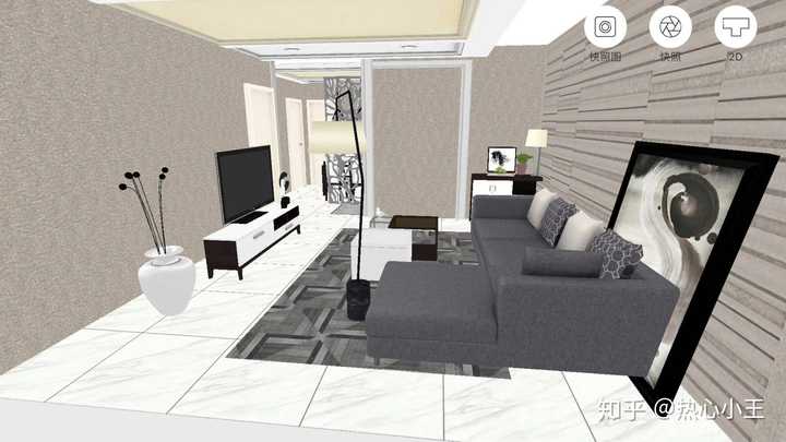 装修房子自己做3d效果图,哪些3d室内设计软件比较合适