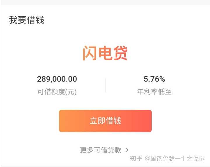 各位知友,请问招行新推的闪电贷怎么样?
