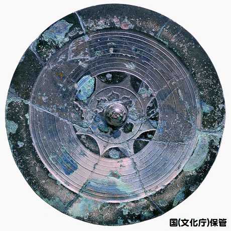 大型内行花文镜