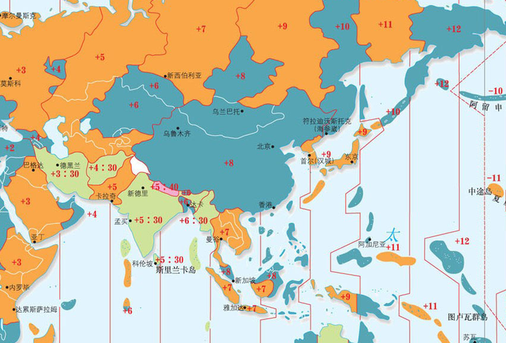 台湾在地理位置上属于东八区,并不属于东九区,却为什么要改用东九区