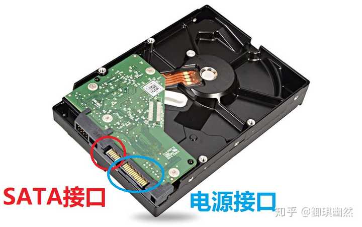 二,如何连接机械硬盘 常见的机械硬盘为sata接口的机械硬盘,这种硬盘