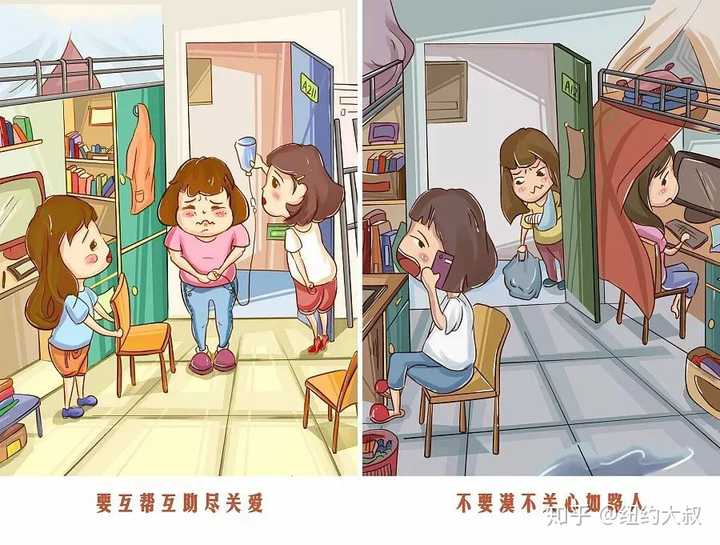 大学宿舍关系好相处吗?