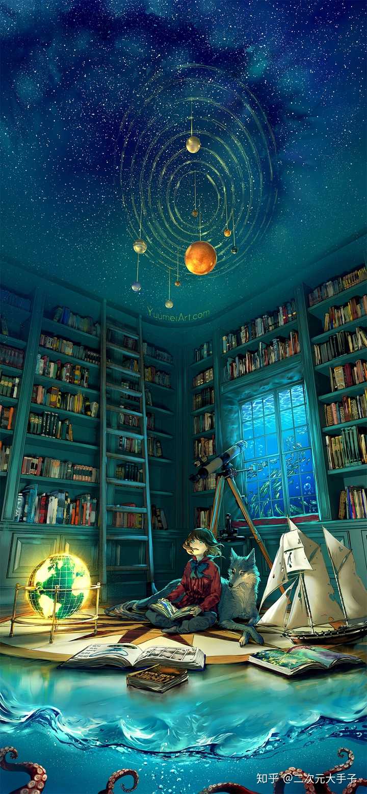 可以分享适合深夜玩手机的壁纸吗?