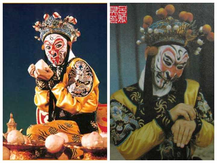 京剧脸谱的不同颜色的象征和寓意?