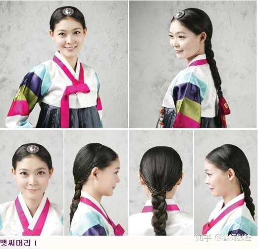 我们通常印象里韩服,和服搭配现代发型毫无违和感,汉服搭配现代发型会