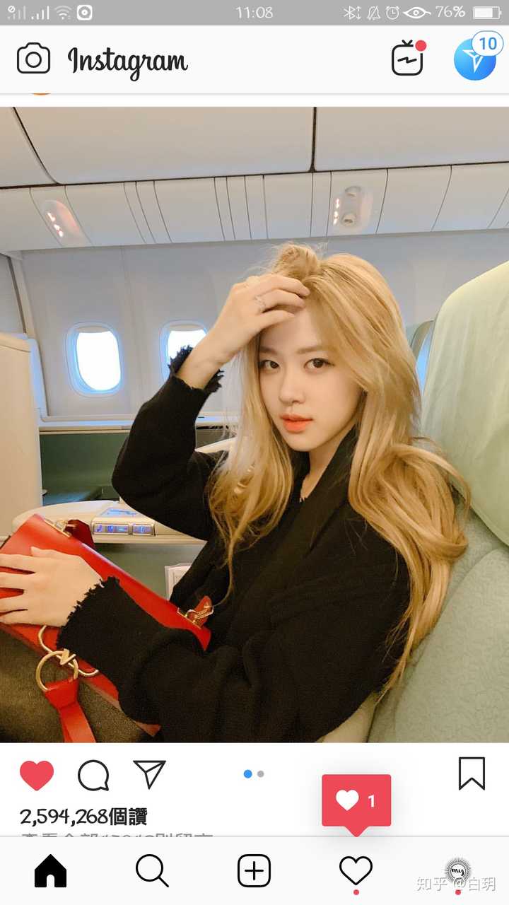 有没有blackpink罗婕ins的图啊,真的很吃她的颜啊?