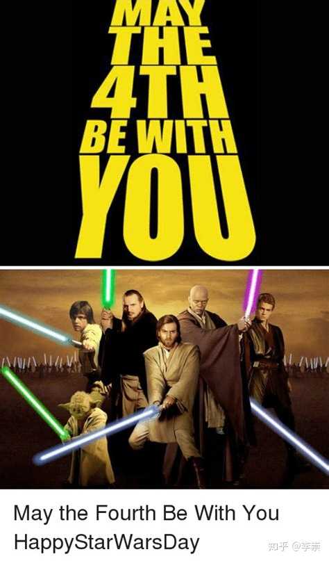 李崇 的想法: may the force be with you, young jedi … - 知乎