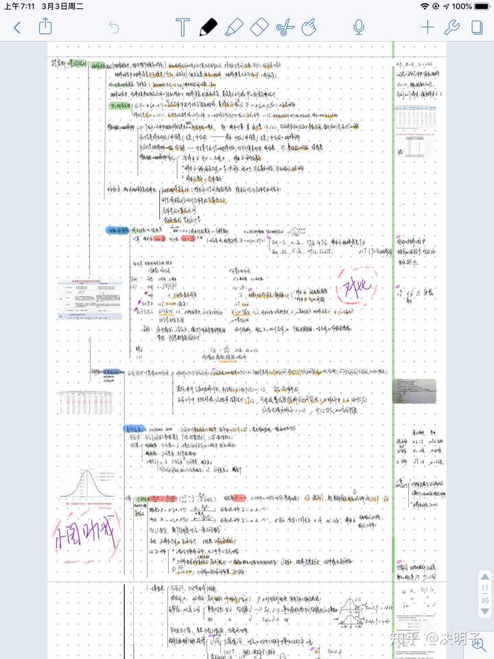 notability 做出的笔记可以多好看?