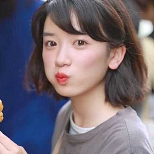 我觉得特别甜的头像,是咩酱永野芽郁的.