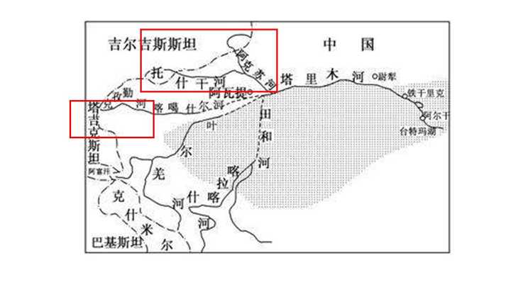 注:图中喀什噶尔河未画完整