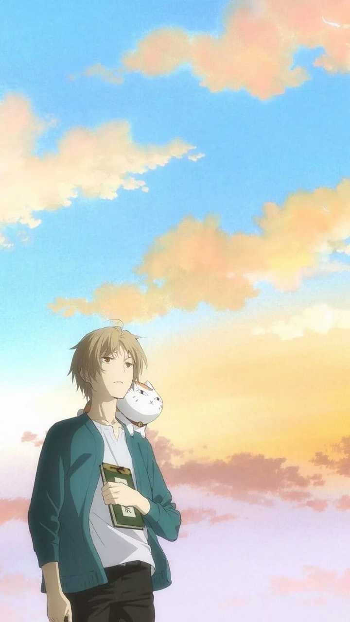 好想要猫咪老师和夏目的壁纸头像!