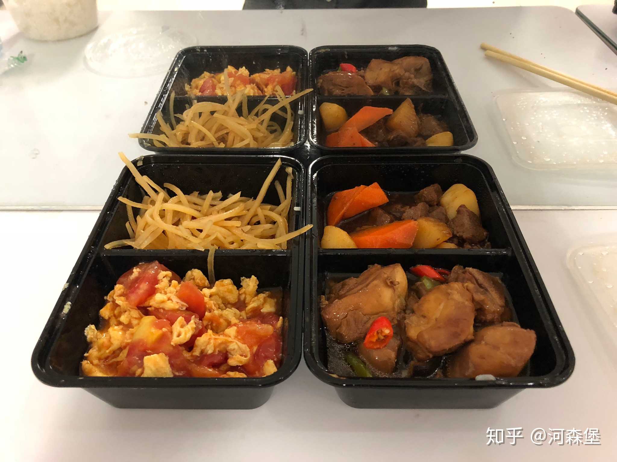 和大家分享一个生活经验,吃盒饭的时候把… - 知乎
