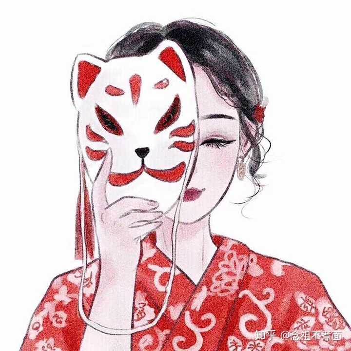 有哪些穿红色衣服的头像?