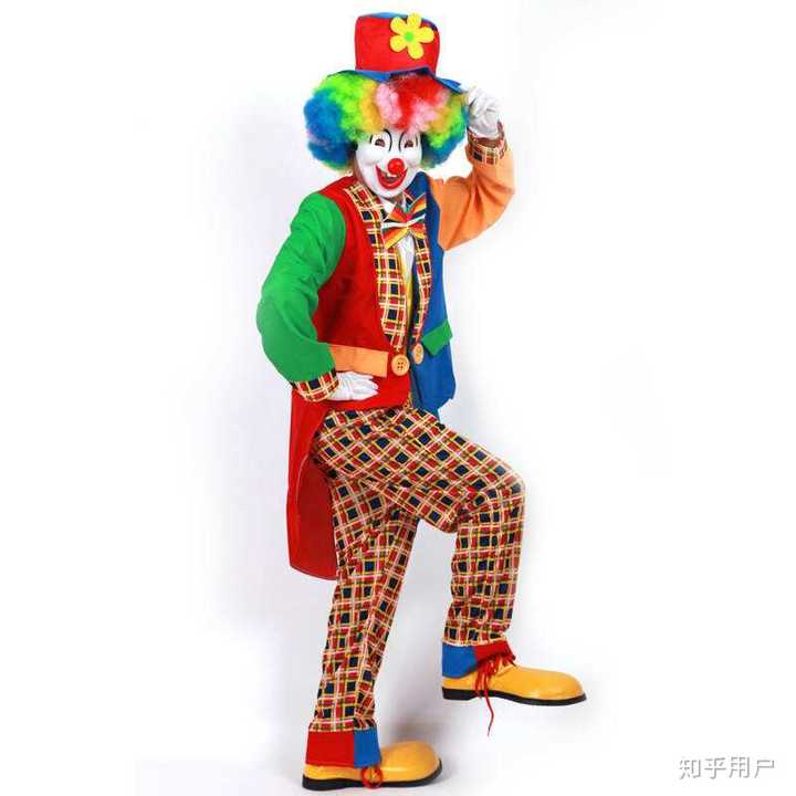 " 另外提一下,关于"小丑"这个名词,英文中有两个词汇"clown"与"joker"