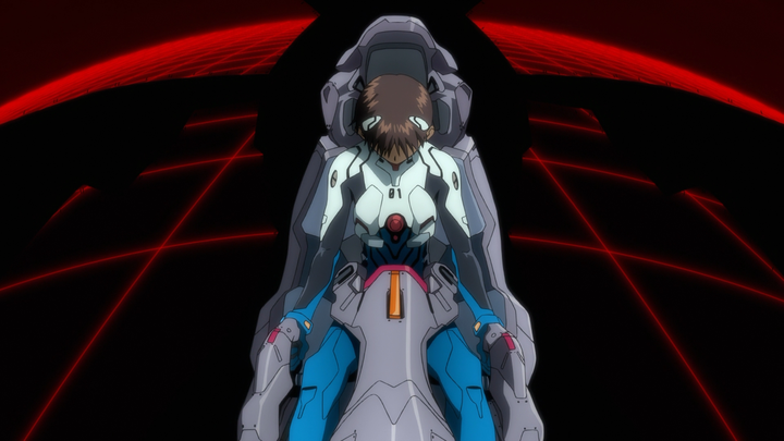 满满的eva的即视感 一,超长的扶梯 franxx eva 二,驾驶舱 franxx eva