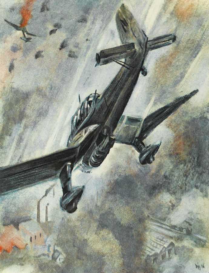 德国的斯图卡俯冲轰炸机能作为舰载机吗作为舰载机功效如何