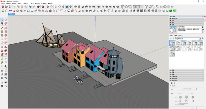 sketchup有什么其他软件比不了的特性?