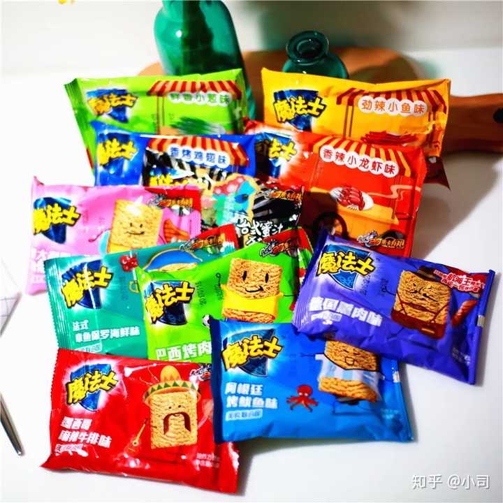 最喜欢的就是自由自在,那时候一天吃个好多包,特别香,以致于后来有人