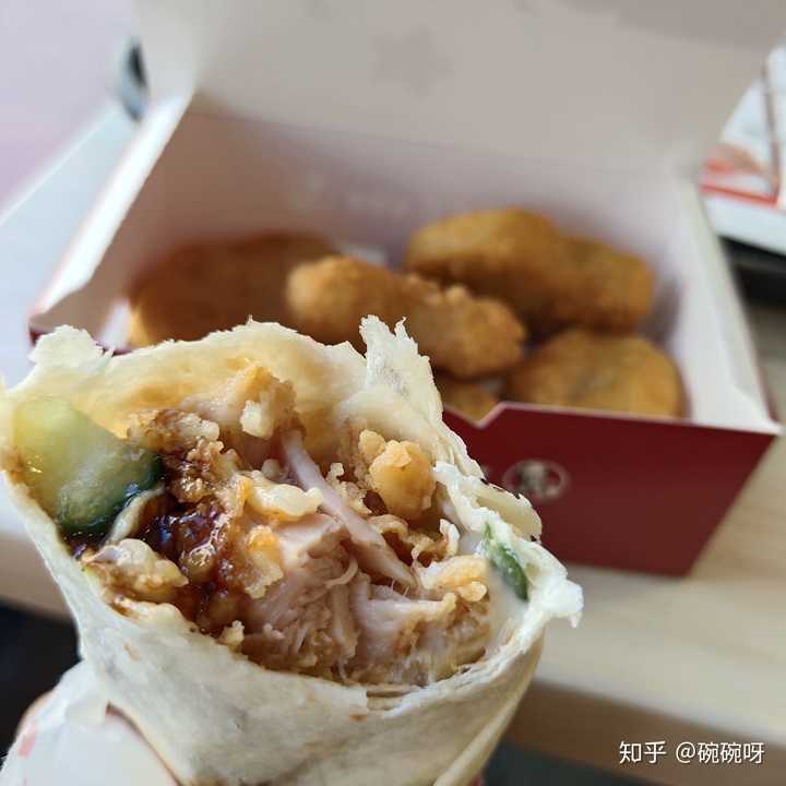 肯德基 鸡肉卷