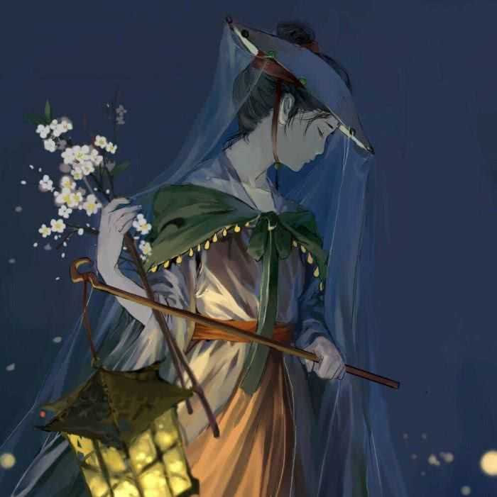 有哪些好看的古风女侠霸气动漫图?最好是红色系列?