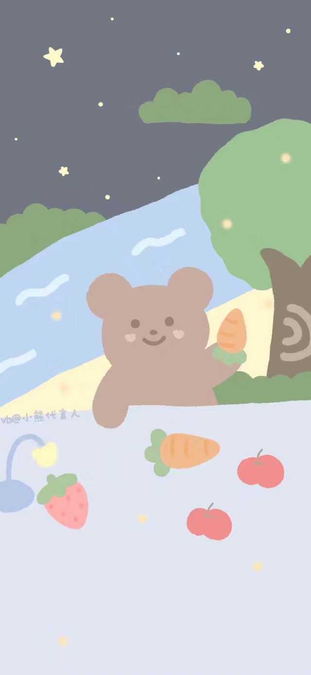 有没有什么可爱的全屏背景图?