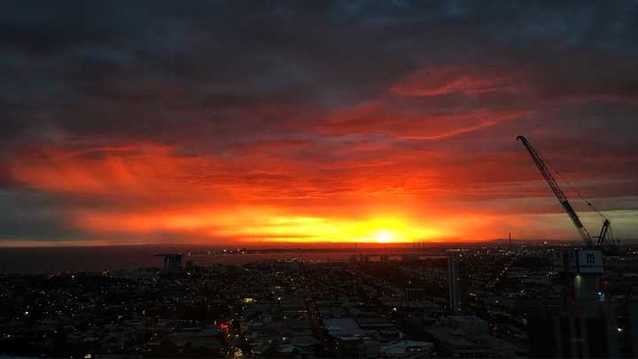 有哪些很美的夕阳照片?