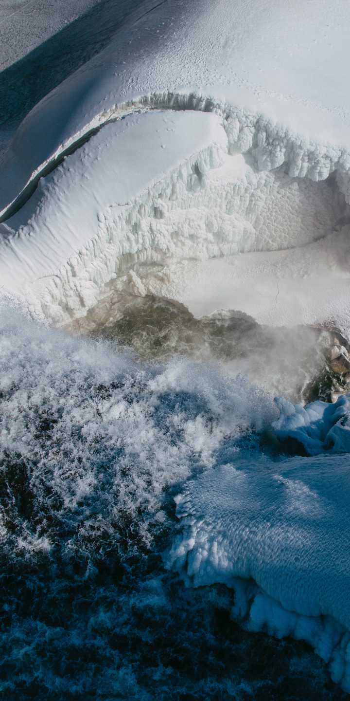 有没有超清的全面屏手机壁纸关于雪景的?