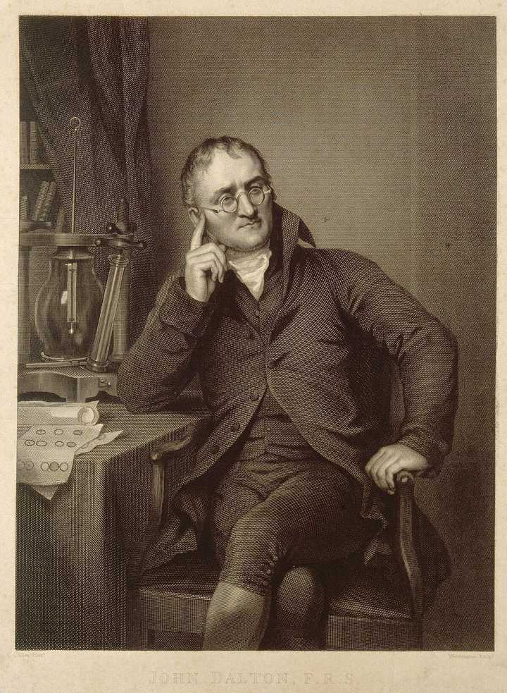 道尔顿(john dalton,1766-1844)