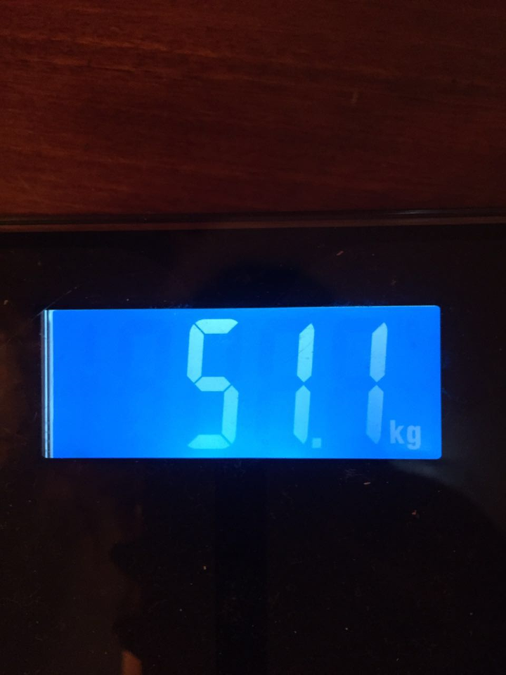 2017年5-6月(现在体重54kg)