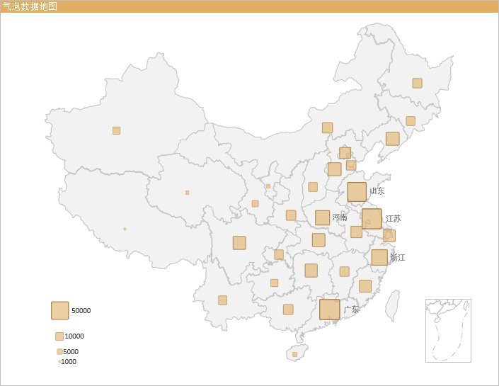 如何在 excel 上做数据地图?