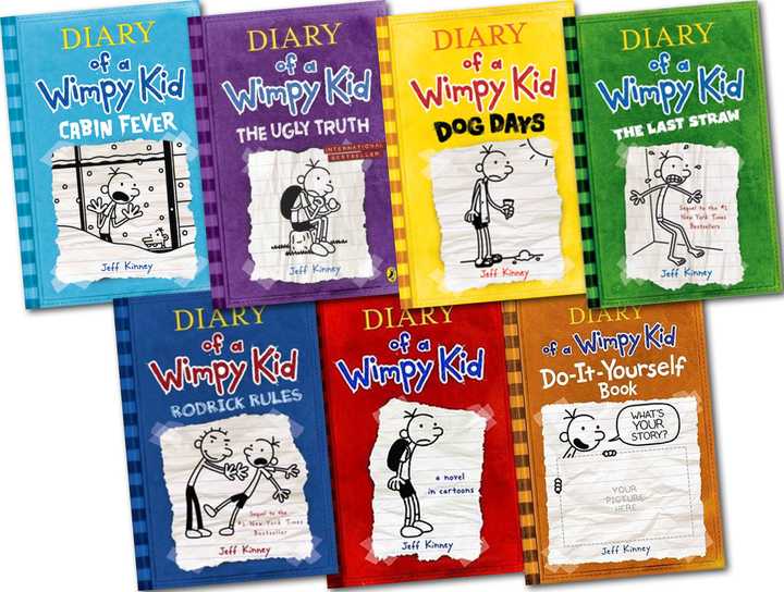 (3 小屁孩日记系列 diary of wimpy kid