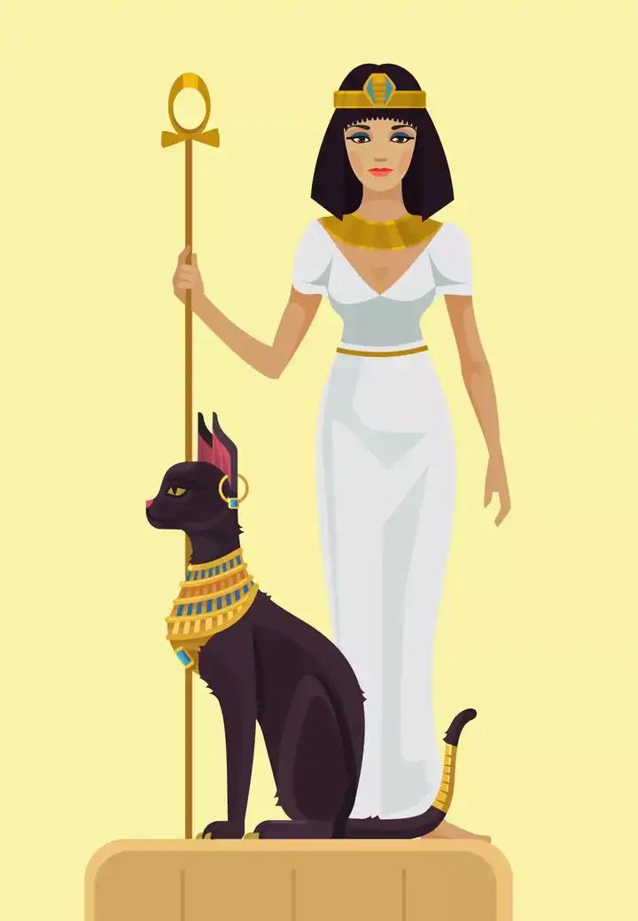 埃及艳后和她的黑猫