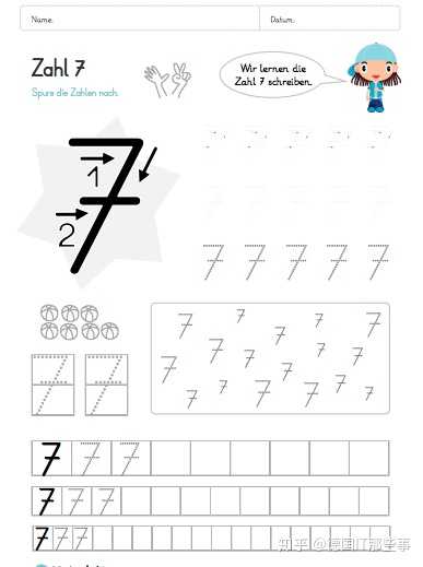 外国人在算数学时写数字1,2,3等等和中国人写的一样吗